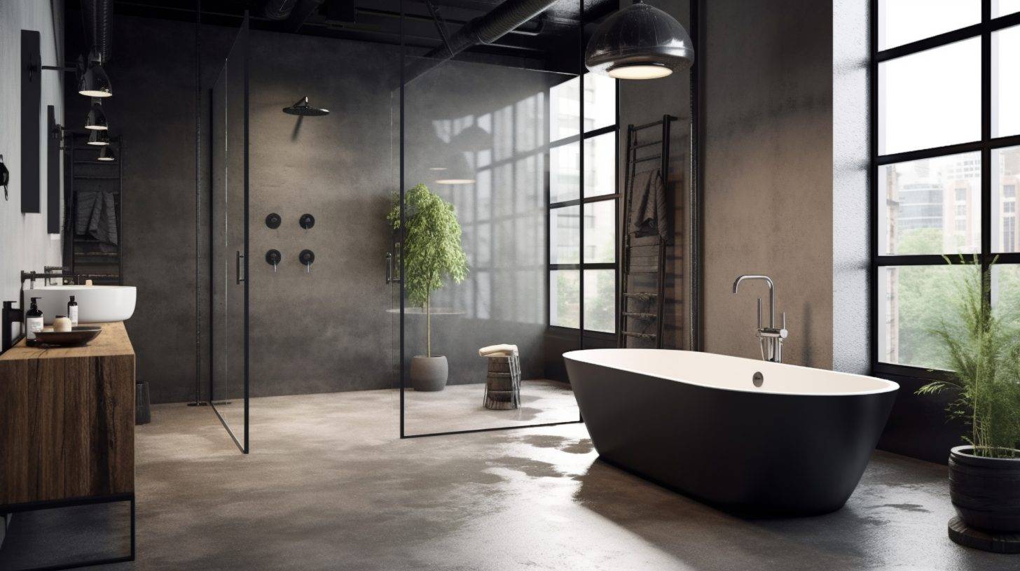 Industrial Style Wet Room | Lead Wolf, Peterborough